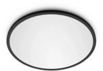 Philips LED-Deckenleuchte Superslim SceneSwitch 18 W IP44 1500,m 2700 K Schwarz