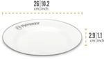 Petromax Emaille Teller Wei&szlig; 26 cm 2 St&uuml;ck