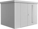 Biohort Ger&auml;tehaus Neo 2C Doppelt&uuml;re Silber-Metallic