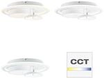 Brilliant LED-Deckenleuchte Sigune &Oslash; 40 cm 3000-6000 Kelvin Wei&szlig; - Schwarz