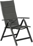 Merxx Klappsessel Taviano 2er-Set Grafit