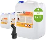 Flambiol Bioethanol 96,6% Premium f&uuml;r Ethanolkamin in Kanistern 6 x 10l