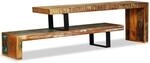 vidaXL TV-Schrank Altholz Massiv Modell 2
