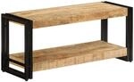 vidaXL TV-Schrank 90x30x40 cm Massivholz Mango 247808