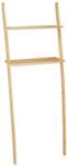 Relaxdays Waschmaschinenregal Bambus Natur Mit 2 Ablagen 175 cm x 66 cm x 30 cm 3 kg