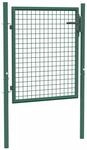 vidaXL Zauntor Stahl 100 x 75 cm Gr&uuml;n 145732
