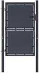 vidaXL Gartentor Stahl 100 x 150 cm Anthrazit 144520
