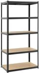 Juskys Lagerregal Basic 200 x 100 x 60 cm Grau