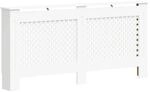 vidaXL Heizk&ouml;rperabdeckung Wei&szlig; 172x19x81,5 cm MDF 284325