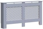 vidaXL Heizk&ouml;rperverkleidung Anthrazit 152x19x81,5 cm MDF 288194