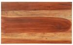 vidaXL Tischplatte Massivholz Palisander 25-27 mm 60x100 cm 285992