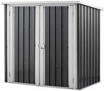Home Deluxe Ger&auml;teschuppen Bohio XXS 147 cm x 86 cm x 134 cm Anthrazit