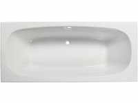 Sanoacryl Körperform-Badewanne Marbela 180 cm Weiß