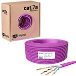 hb-digital Netzwerkkabel CAT 7a Verlegekabel max. 1200 MHz S/FTP AWG23 LSZH 50m...