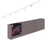 Philips Hue LED-Deckenleuchte Perifo Schienensystem 4 Spots Wei&szlig;