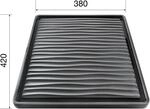Blanco Tropfteil f&uuml;r Etagon 380x430 mm Kunststoff Schwarz