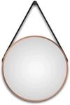 DSK Design Wandspiegel Silver Coiffeur &Oslash; 50 cm Kupfer Rund