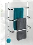 Wenko Handtuchhalter Irpinia 3 Handtuchstangen Stahl 54,5 x 77,5 x 21,5 cm Chrom