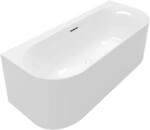 Villeroy & Boch Vorwand-Badewanne 180 x 80 cm Loop & Friends Oval Duo Wei&szlig; Alpin