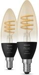 Philips Hue Leuchtmittel E14 Kerzenform White Ambiance 350,m 4,6 W