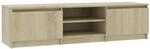 vidaXL TV-Schrank Sonoma-Eiche 140x40x35,5 cm Holzwerkstoff