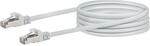 Schwaiger CAT 6 Netzwerkkabel (SF/UTP) RJ45 Stecker > RJ45 Stecker 5 m Wei&szlig;