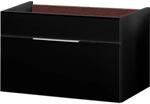 Fackelmann Waschbeckenunterschrank Kara Anthrazit 79,5 cm