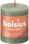 Bolsius Rustik-Kerze Shine 80/68 mm Frische Olive