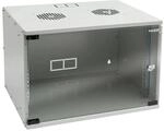 HMF 65707-07 Serverschrank Netzwerkschrank 7HE Unmontiert 19 Zoll Rack Lichtgrau