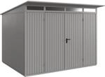 H&ouml;rmann Ger&auml;tehaus Trend mit Pultdach Typ 3 RAL9007 Graualuminium Doppelt&uuml;r