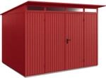 H&ouml;rmann Ger&auml;tehaus Trend mit Pultdach Typ 3 RAL3004 Purpurrot Doppelt&uuml;r