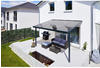 Gutta Terrassenüberdachung Premium (BxT) 410 cm x 406 cm Anthrazit Polycarbonat