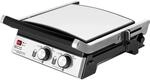 ECG Elektrogrill KG 2033 Duo Grill & Waffle Antihaftbeschichtung 2000 W