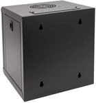 HMF 63306-02 Serverschrank Netzwerkschrank 6HE Wandgeh&auml;use 10 Zoll Rack Schwarz