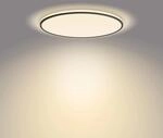 Philips LED-Deckenleuchte Ozziet SceneSwitch Schwarz 3900,m
