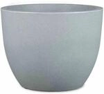 Siena Garden Pflanzgef&auml;&szlig; Bristol Stein-Grau &Oslash; 45x34,5 cm