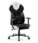 Diablo Chairs X-Gamer Gamingstuhl Schwarz-Wei&szlig;