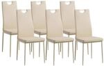 Albatros Esszimmerst&uuml;hle SALERNO 6er Set Beige