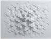 Bricoflor Fototapete Mit Waben Muster Weiß Grau 3D Tapete Mit Hexagon Design Für