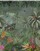 Marburg Vliestapete Floral Tropisch Grün 270 cm x 212 cm FSC®