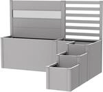 Biohort Pflanzkasten DaVinci Version 2 Silber-Metallic