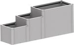 Biohort Pflanzkasten DaVinci Version 3 Silber-Metallic