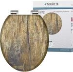 Sch&uuml;tte MDF WC-Sitz Solid Wood mit Absenkautomatik