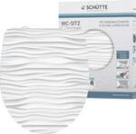 Sch&uuml;tte WC-Sitz White Wave Duroplast mit Absenkautomatik & Schnellverschluss