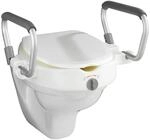 Wenko WC-Sitzerh&ouml;hung Secura mit St&uuml;tzgriffen 130 kg Tragkraft Wei&szlig;