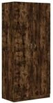 vidaXL Kleiderschrank R&auml;uchereiche 90x52x200 cm Holzwerkstoff