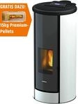 Freepoint Pelletofen Breeze Stahl Wei&szlig; 9,1 kW mit Automatik