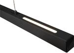 LED-Pendelleuchte Paros 21W + 2x5,5W 3000 + 2x750,m Switch Dimmer Schwarz matt