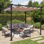 MCW Pergola C42 3,5x3,5m Creme