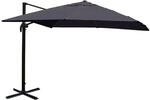 MCW Ampelschirm A96 3,5x3,5m Alu Anthrazit ohne St&auml;nder